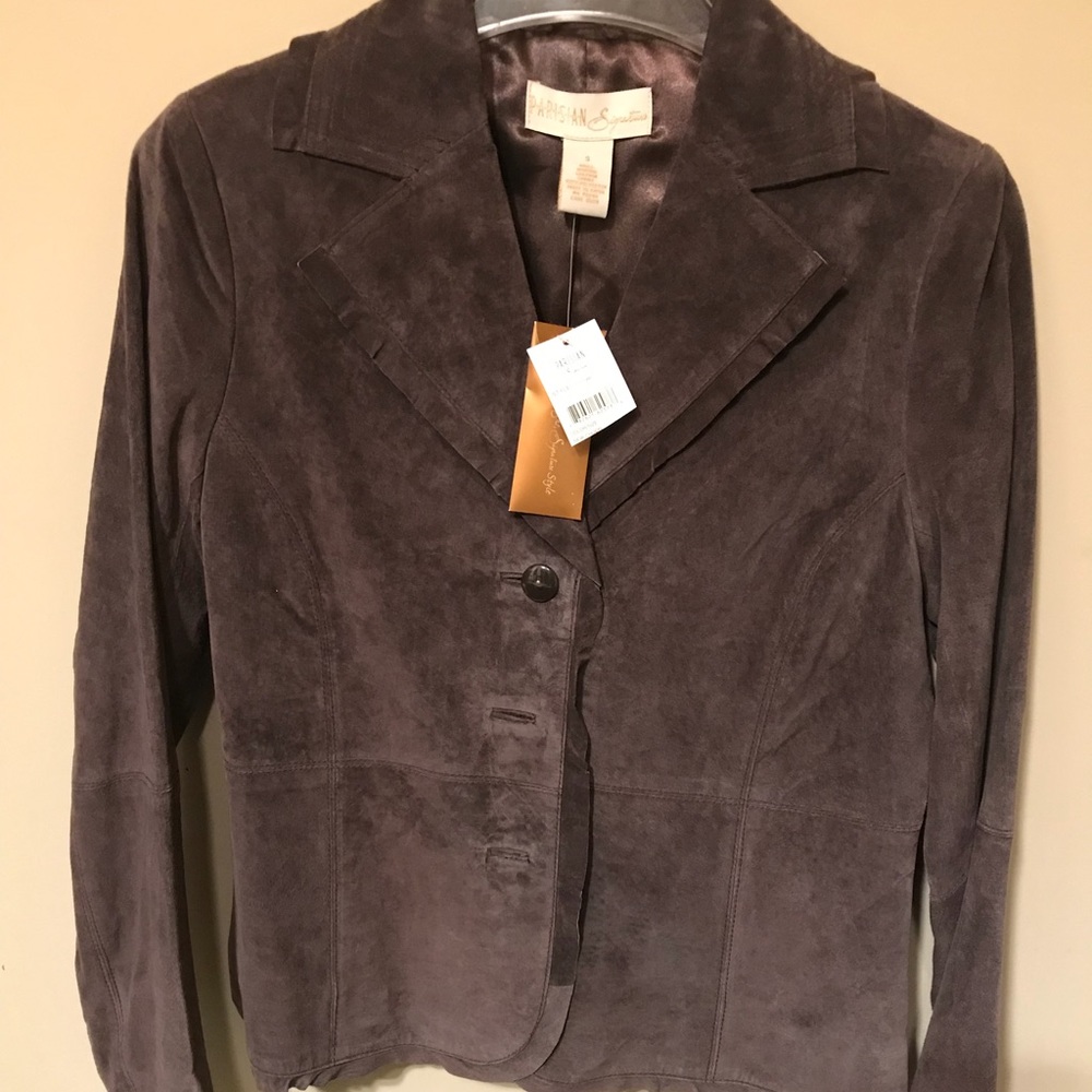 Vintage ladies suede jacket.